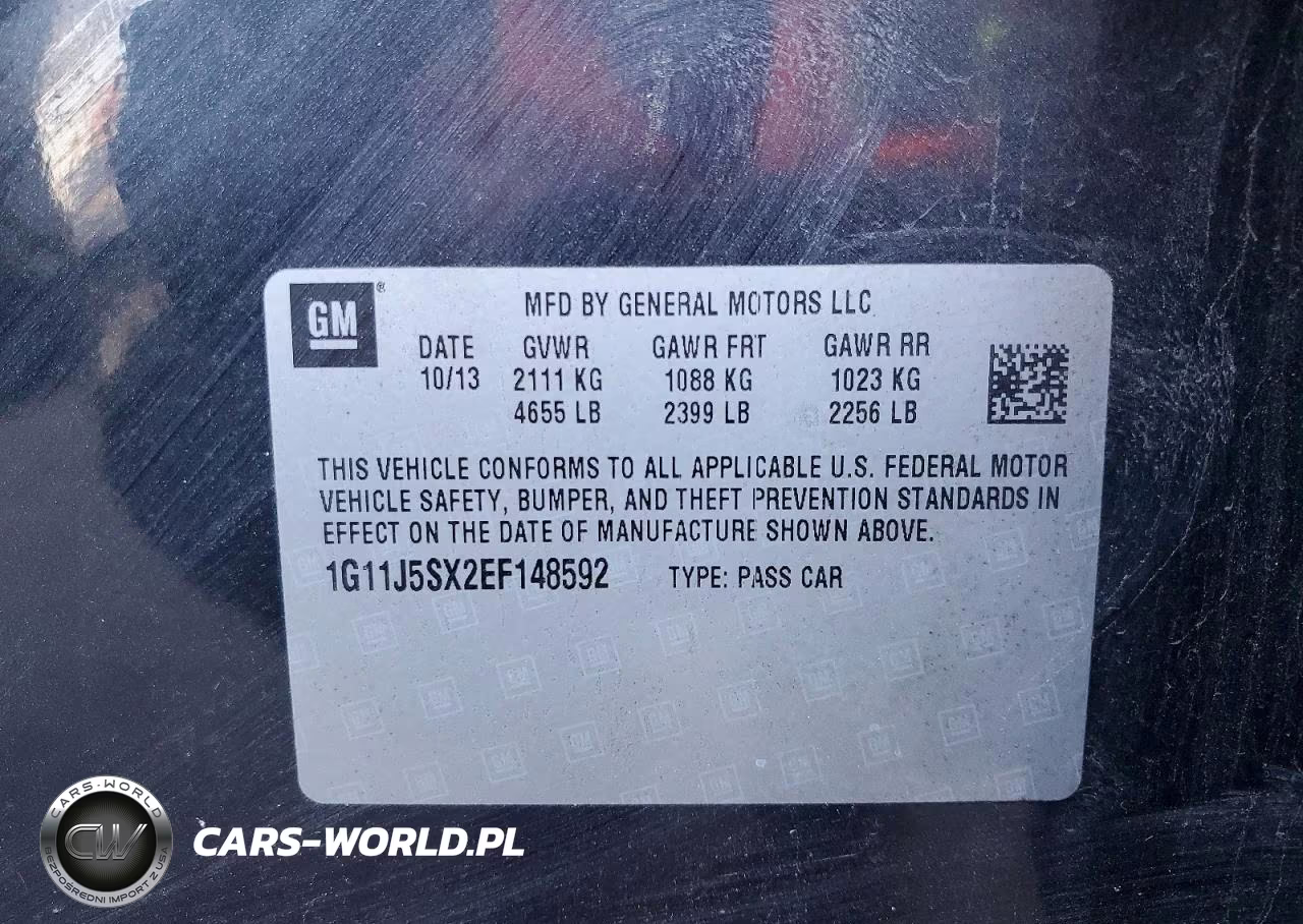 2014 Chevrolet Malibu Ltz VIN:1G11J5SX2EF148592 - 12