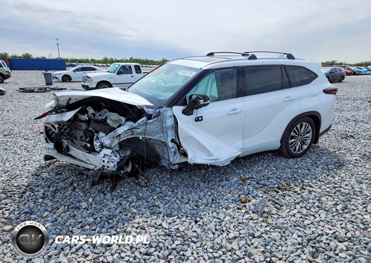 2025 Toyota Highlander Hybrid Platinum VIN:5TDEBRCH3SS688078 - 1