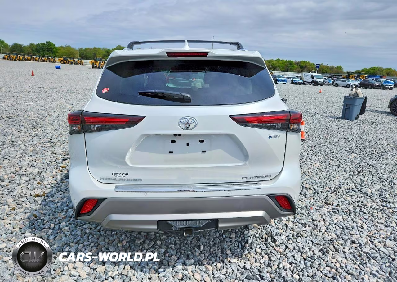 2025 Toyota Highlander Hybrid Platinum VIN:5TDEBRCH3SS688078 - 6