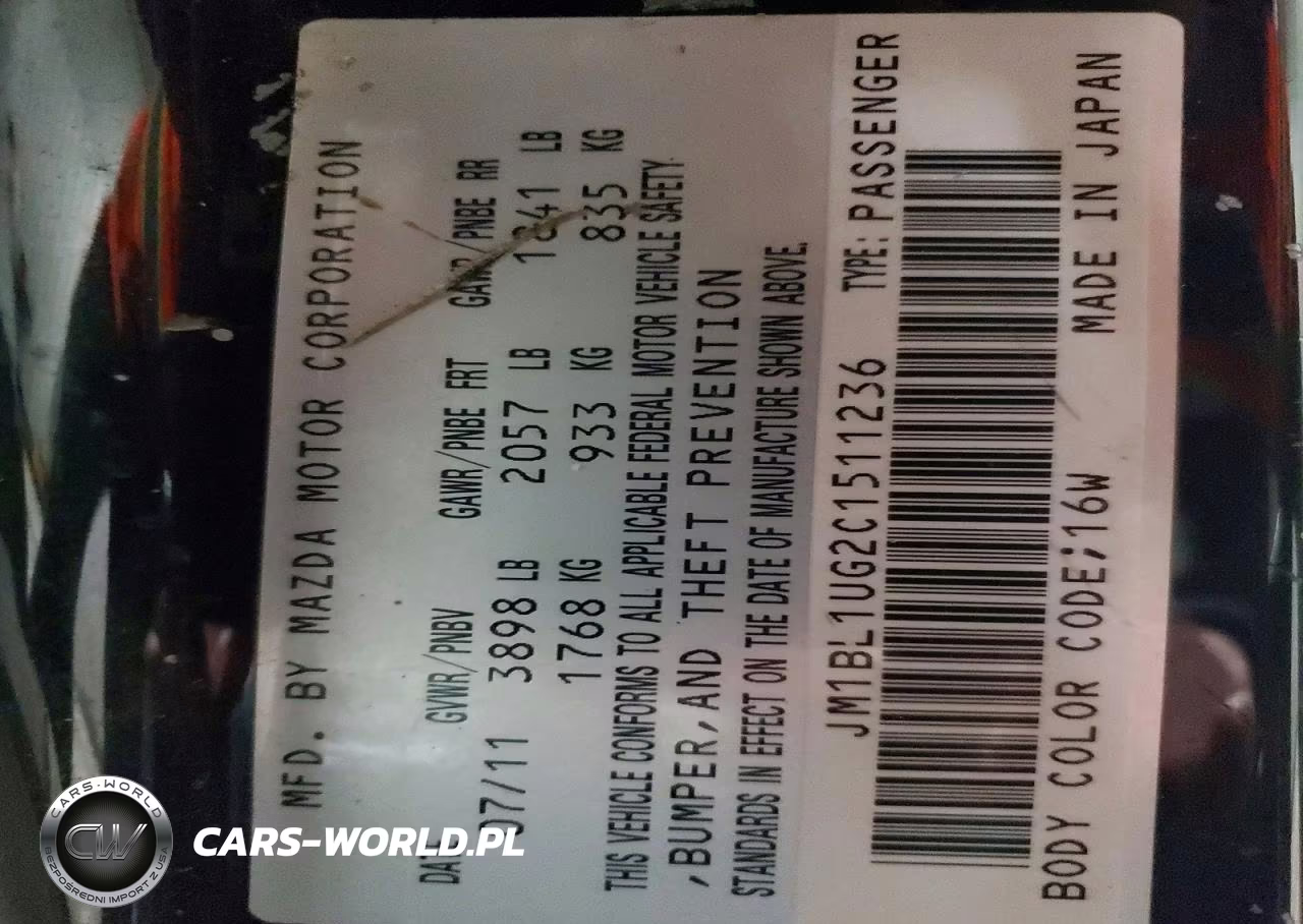 2012 Mazda 3 I VIN:JM1BL1UG2C1511236 - 12