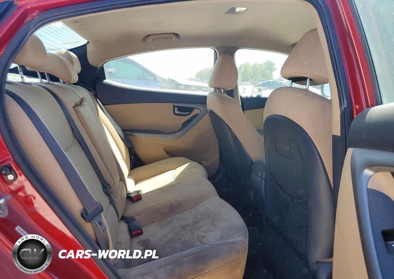 2013 Hyundai Elantra Gls VIN:KMHDH4AE5DU788196 - 10