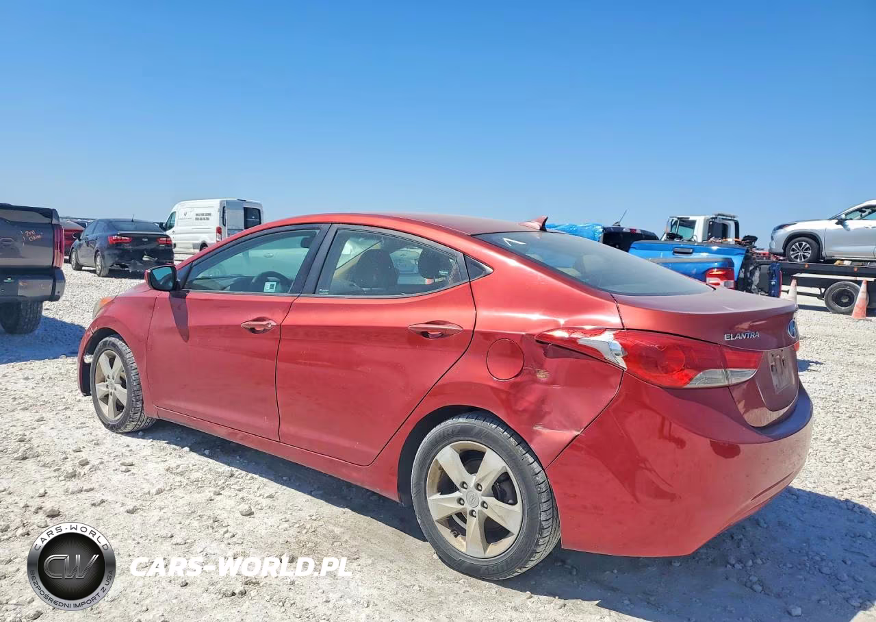 2013 Hyundai Elantra Gls VIN:KMHDH4AE5DU788196 - 2