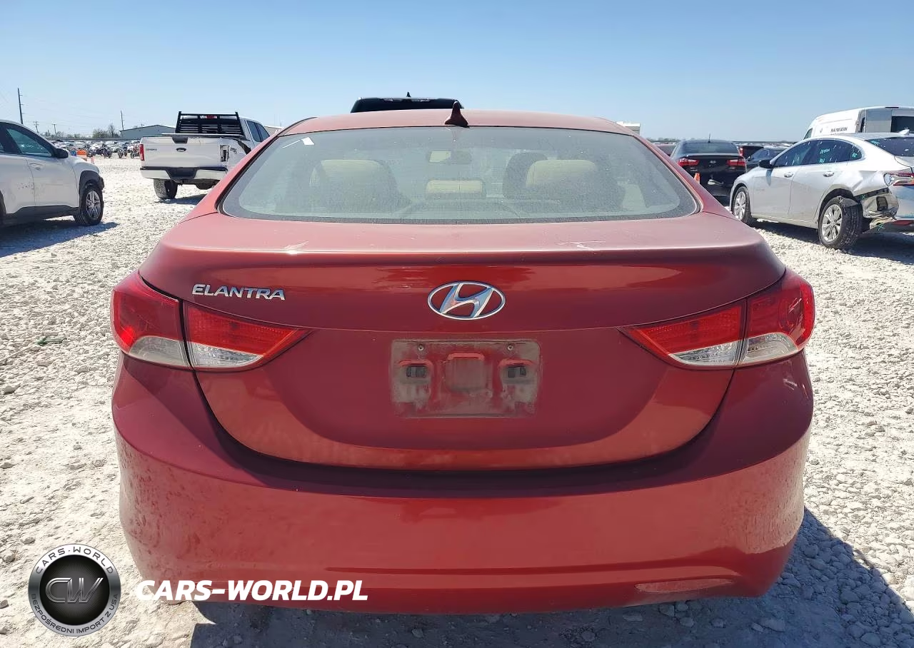 2013 Hyundai Elantra Gls VIN:KMHDH4AE5DU788196 - 6