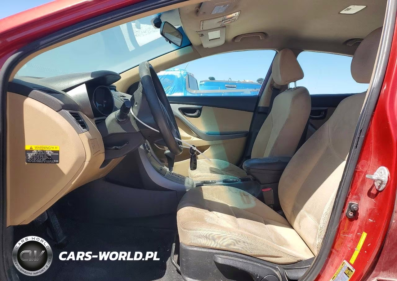 2013 Hyundai Elantra Gls VIN:KMHDH4AE5DU788196 - 7