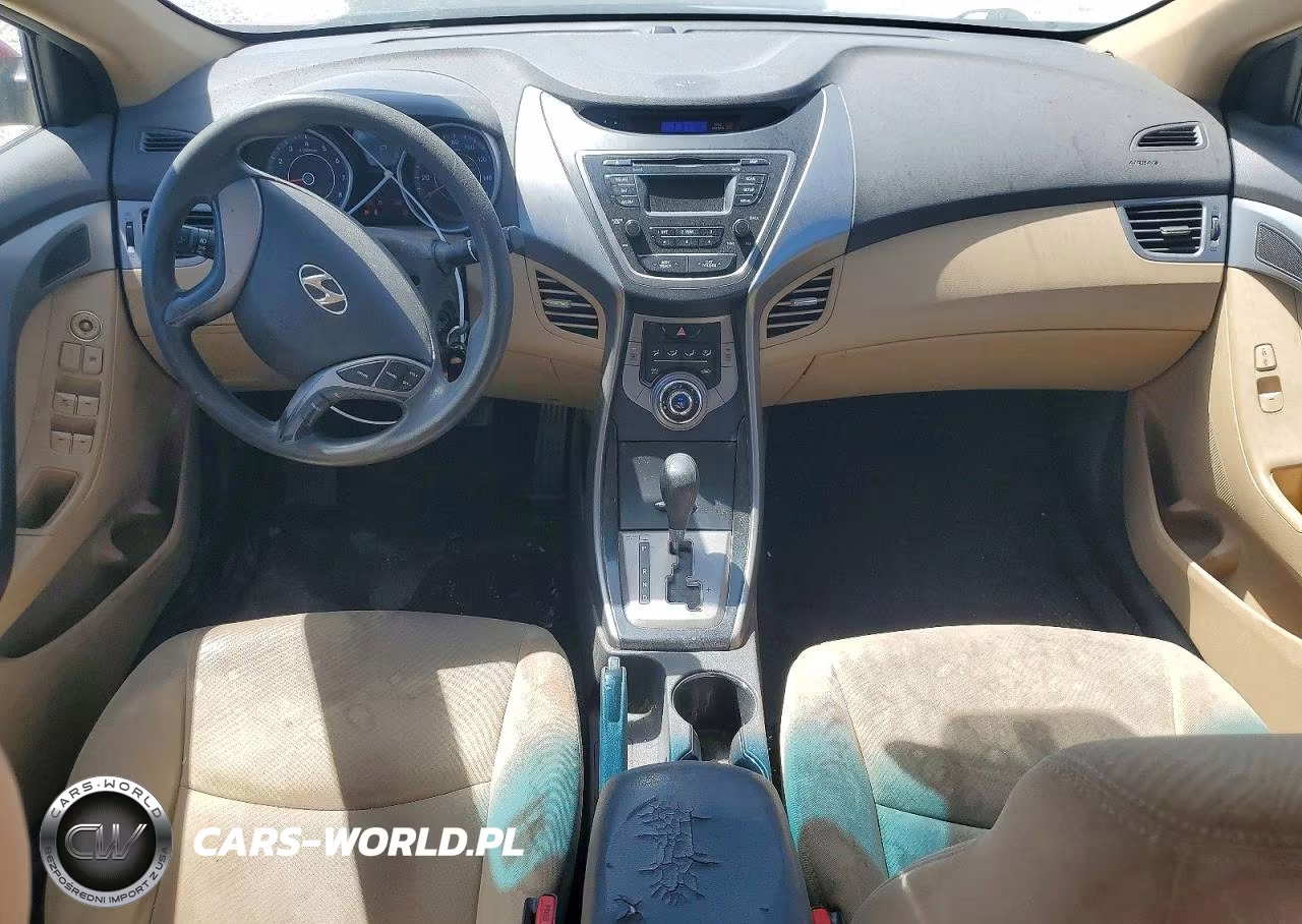 2013 Hyundai Elantra Gls VIN:KMHDH4AE5DU788196 - 8