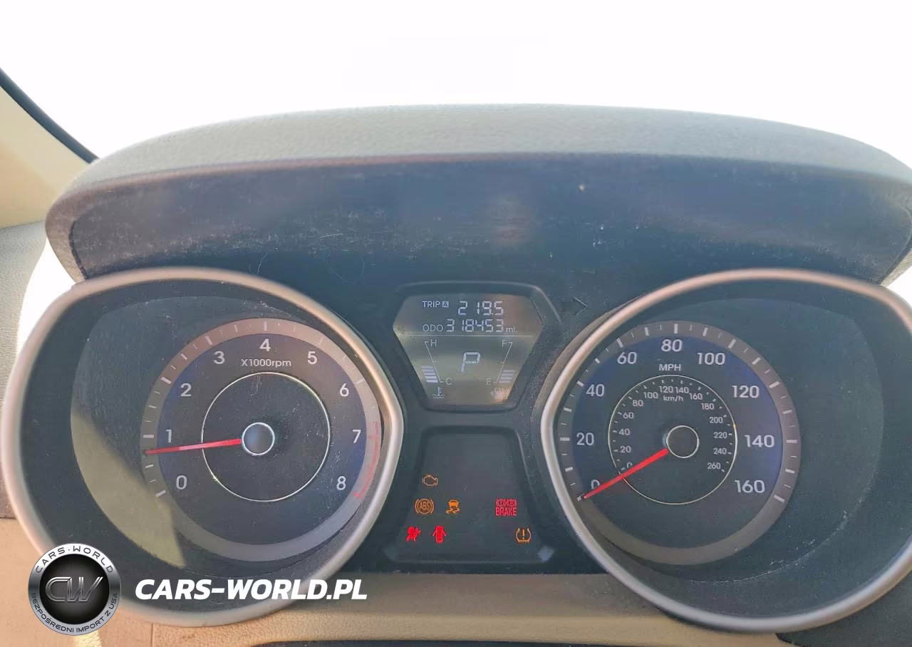 2013 Hyundai Elantra Gls VIN:KMHDH4AE5DU788196 - 9