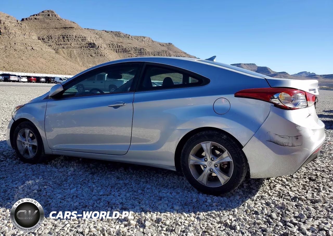 2013 Hyundai Elantra Coupe Gs VIN:KMHDH6AE1DU007430 - 2
