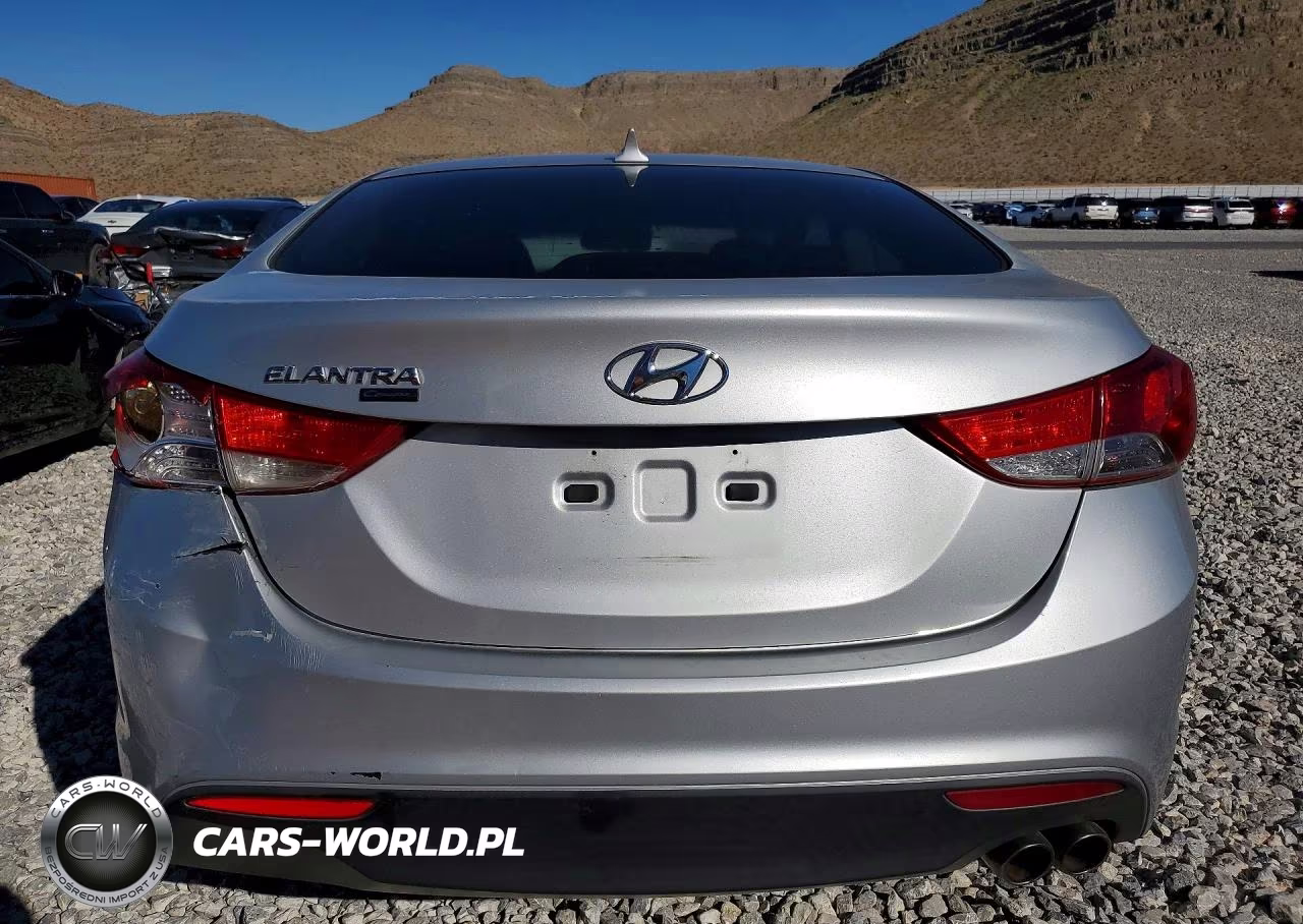 2013 Hyundai Elantra Coupe Gs VIN:KMHDH6AE1DU007430 - 6