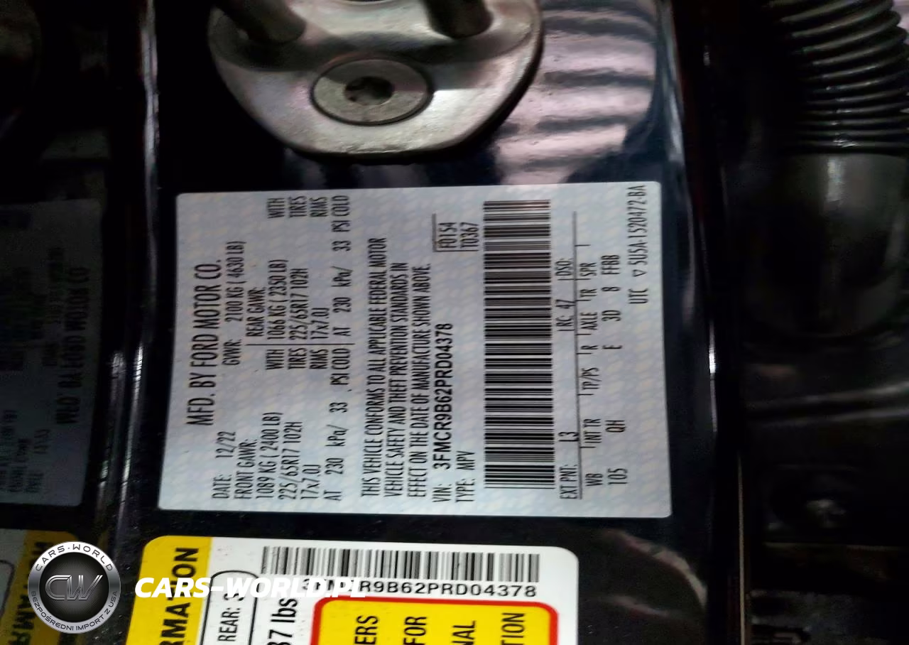 2023 Ford Bronco Sport Big Bend VIN:3FMCR9B62PRD04378 - 13