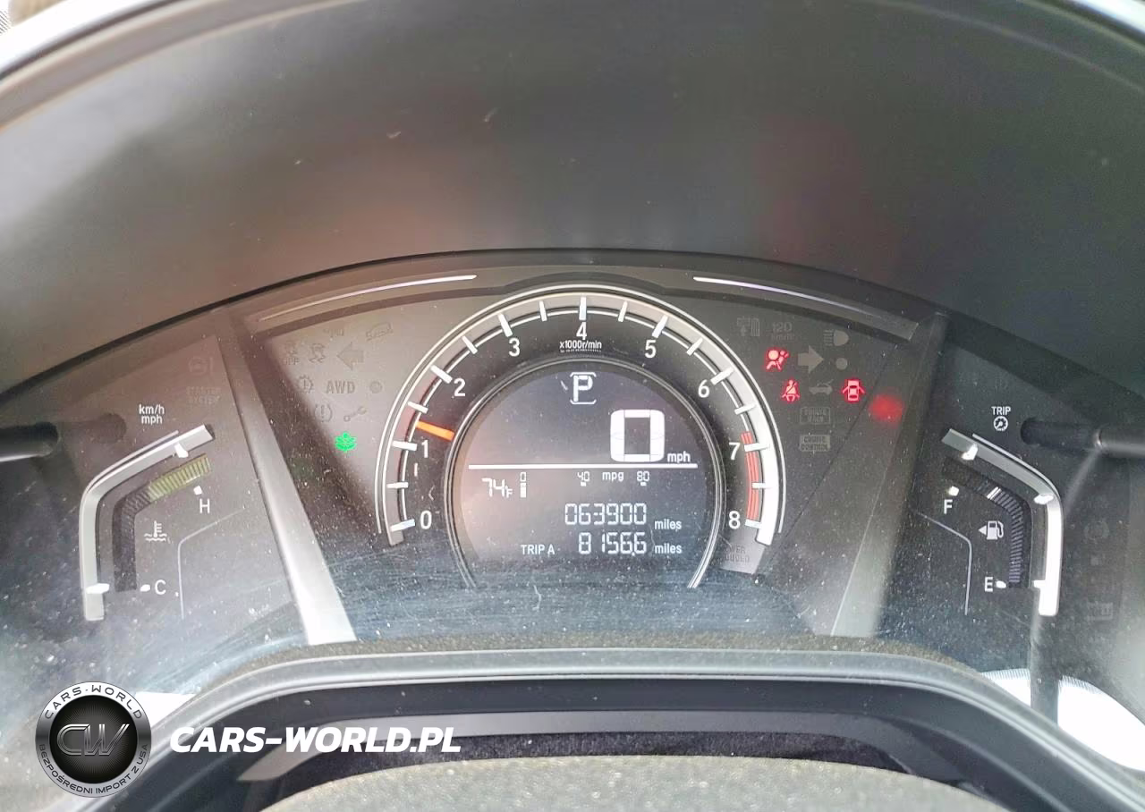 2017 Honda Cr-V Lx VIN:5J6RW5H36HL002969 - 9