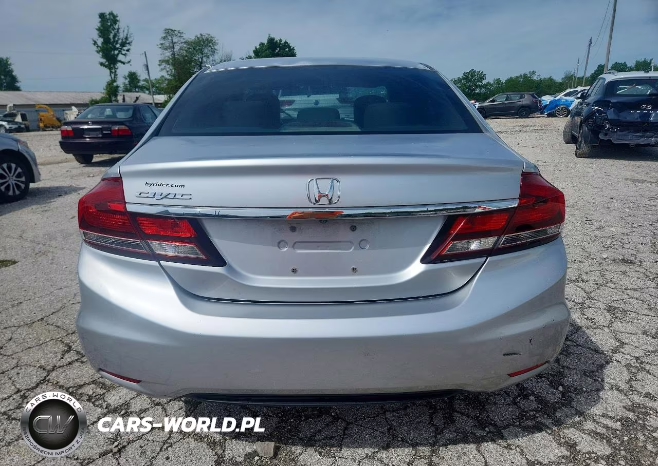 2013 Honda Civic Lx VIN:2HGFB2F57DH566324 - 6