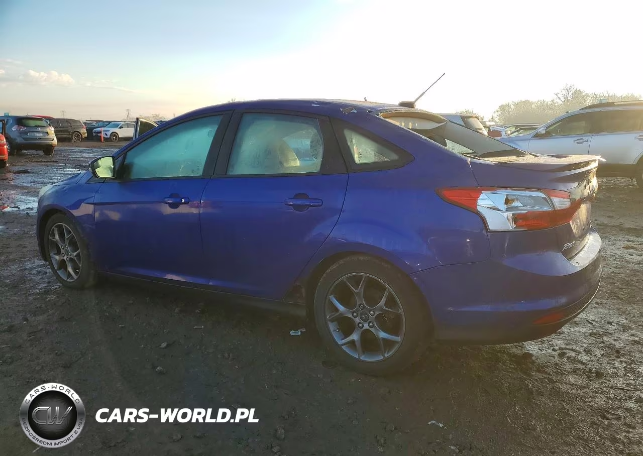 2013 Ford Focus Se VIN:1FADP3F29DL332293 - 2