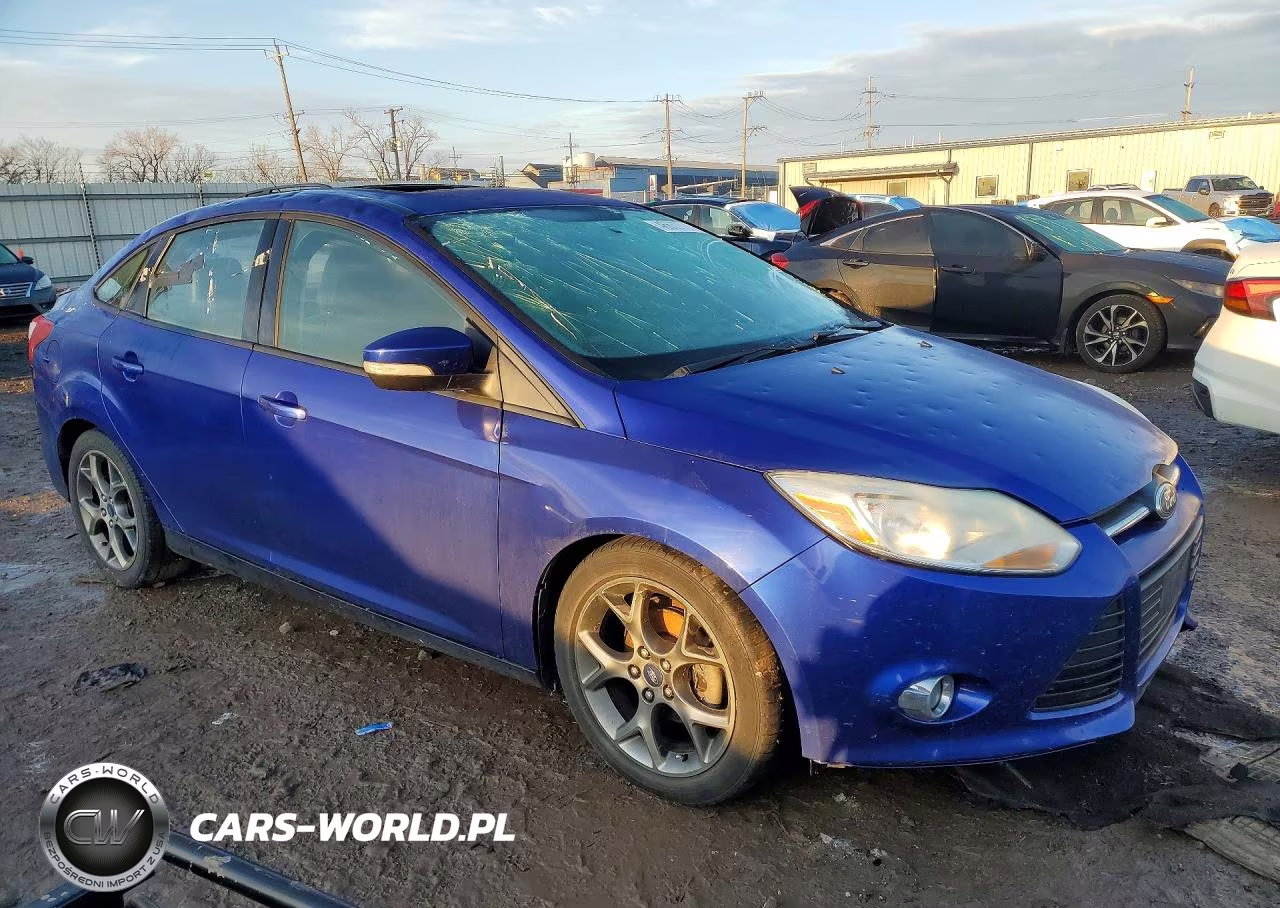 2013 Ford Focus Se VIN:1FADP3F29DL332293 - 4