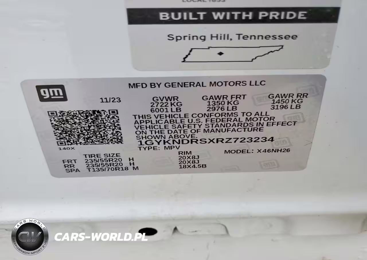 2024 Cadillac Xt5 Premium Luxury VIN:1GYKNDRSXRZ723234 - 14