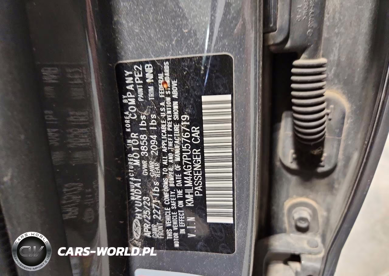 2023 Hyundai Elantra Sel VIN:KMHLM4AG7PU576719 - 12