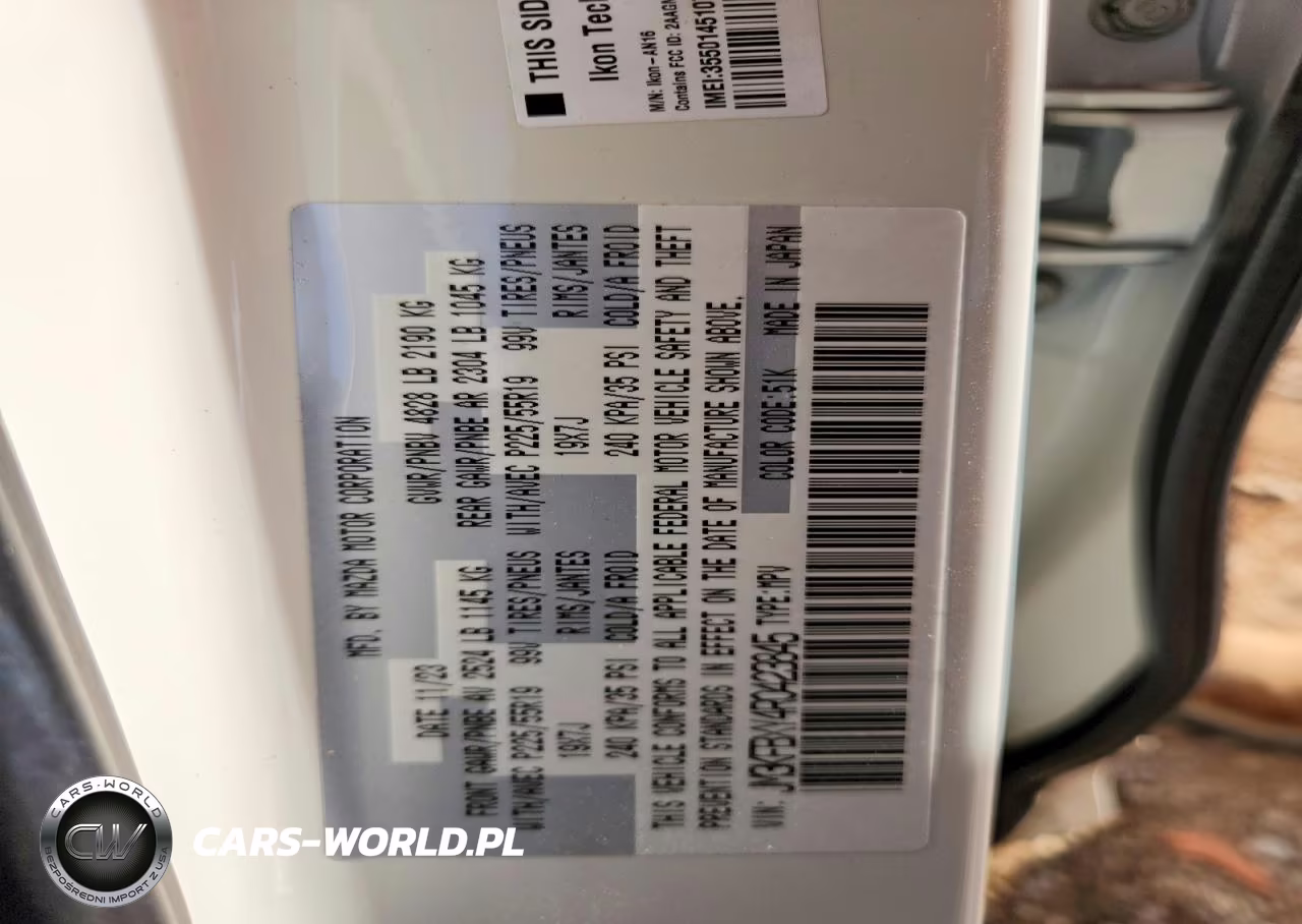 2024 Mazda Cx-5 Signature VIN:JM3KFBXY4R0423845 - 13