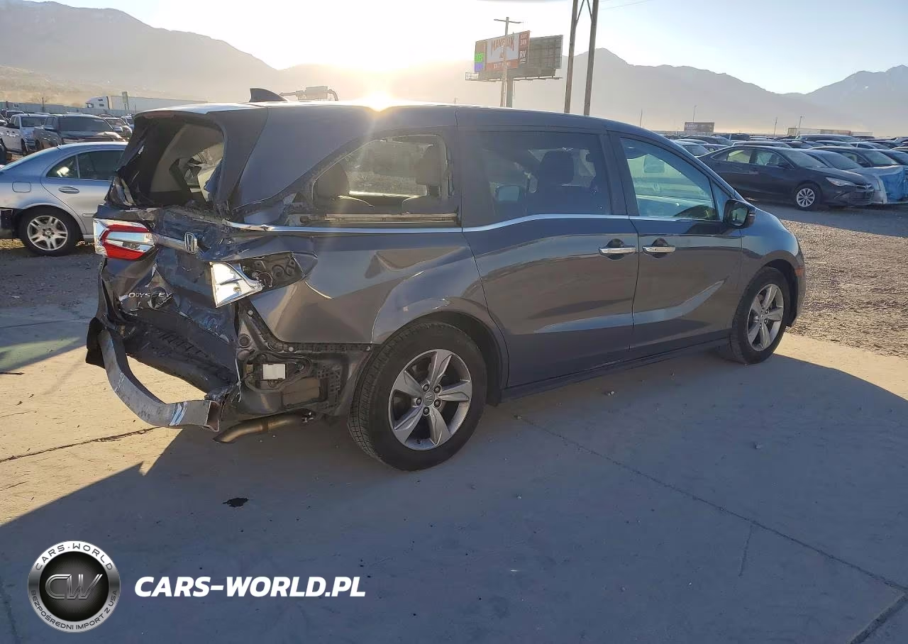 2020 Honda Odyssey Ex VIN:5FNRL6H56LB031776 - 3