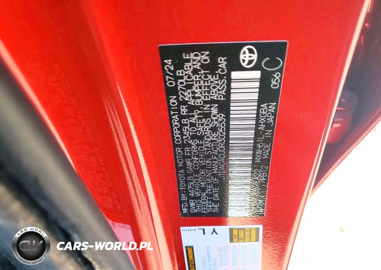 2024 Toyota Prius Prime Xse VIN:JTDACACU0R3025539 - 12