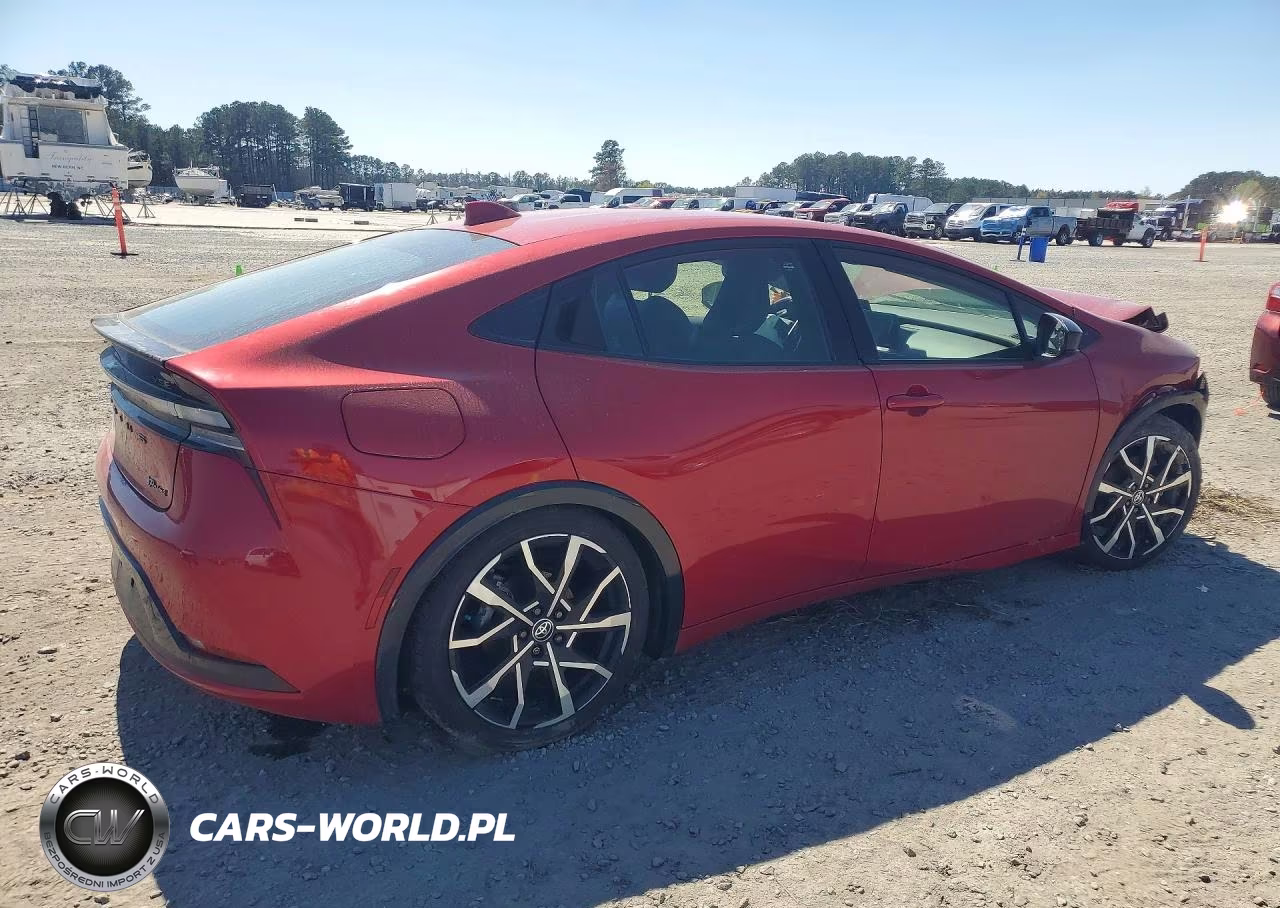 2024 Toyota Prius Prime Xse VIN:JTDACACU0R3025539 - 3