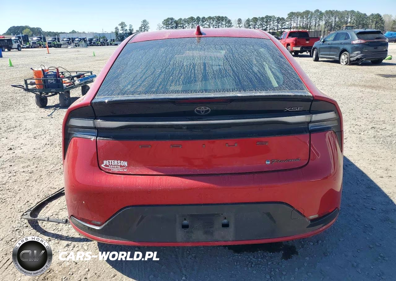 2024 Toyota Prius Prime Xse VIN:JTDACACU0R3025539 - 6