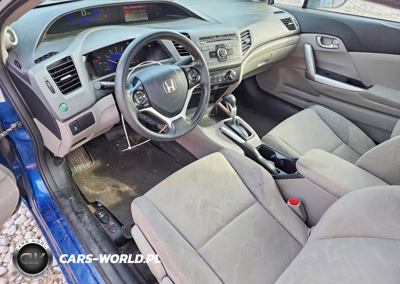 2012 Honda Civic Ex VIN:2HGFG3B80CH530013 - 8