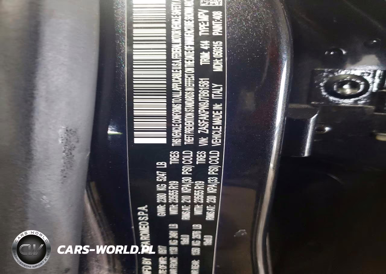 2018 Alfa Romeo Stelvio Sport VIN:ZASFAKPN9J7B61581 - 12