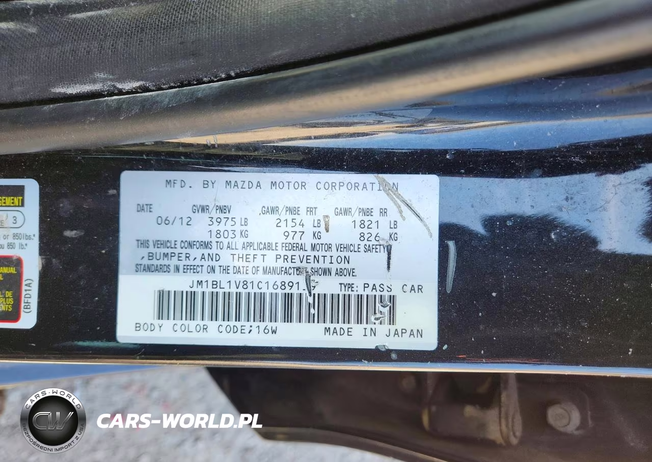 2012 Mazda 3 I VIN:JM1BL1V81C1689159 - 13