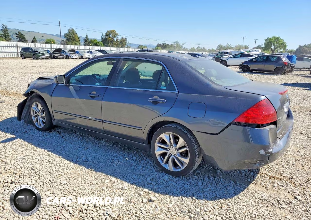 2007 Honda Accord Ex VIN:JHMCM56867C002113 - 2