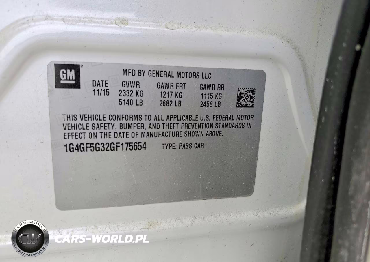 2016 Buick Lacrosse Premium VIN:1G4GF5G32GF175654 - 12