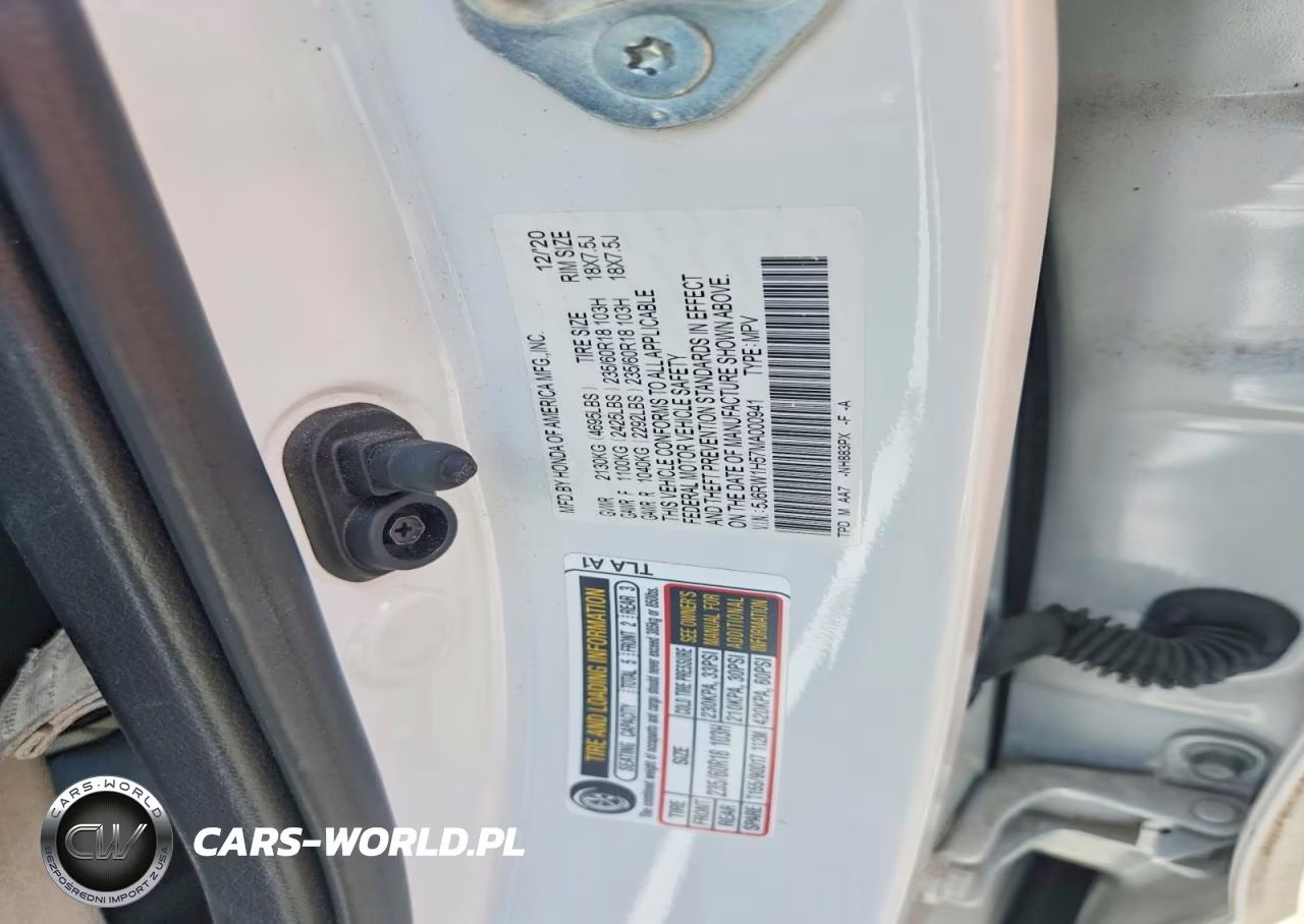 2021 Honda Cr-V Ex VIN:5J6RW1H57MA000941 - 14