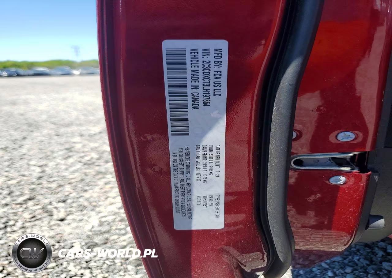 2020 Dodge Charger R VIN:2C3CDXCT3LH197864 - 12