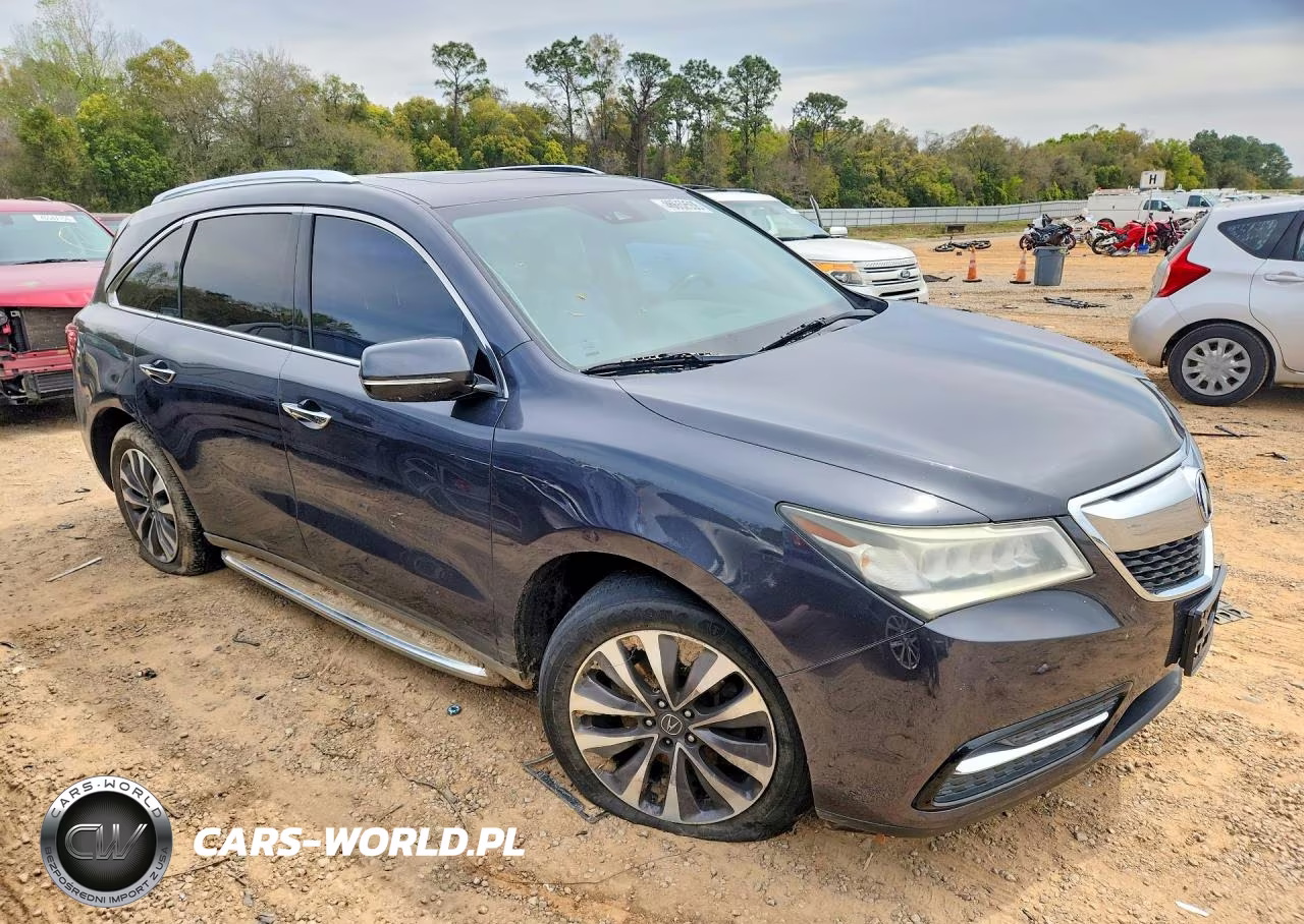 2016 Acura Mdx Technology VIN:5FRYD4H4XGB055359 - 4