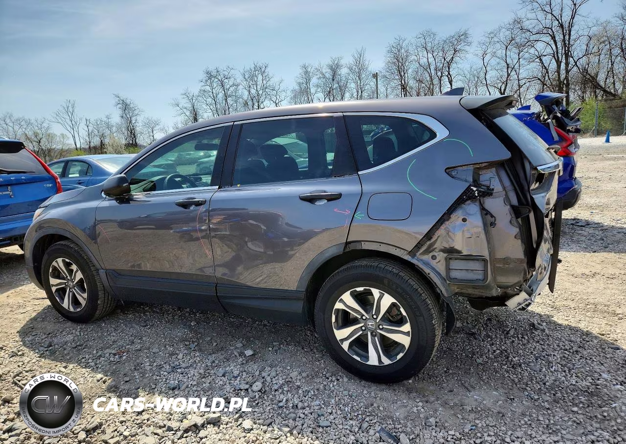 2019 Honda Cr-V Lx VIN:5J6RW6H37KL002413 - 2