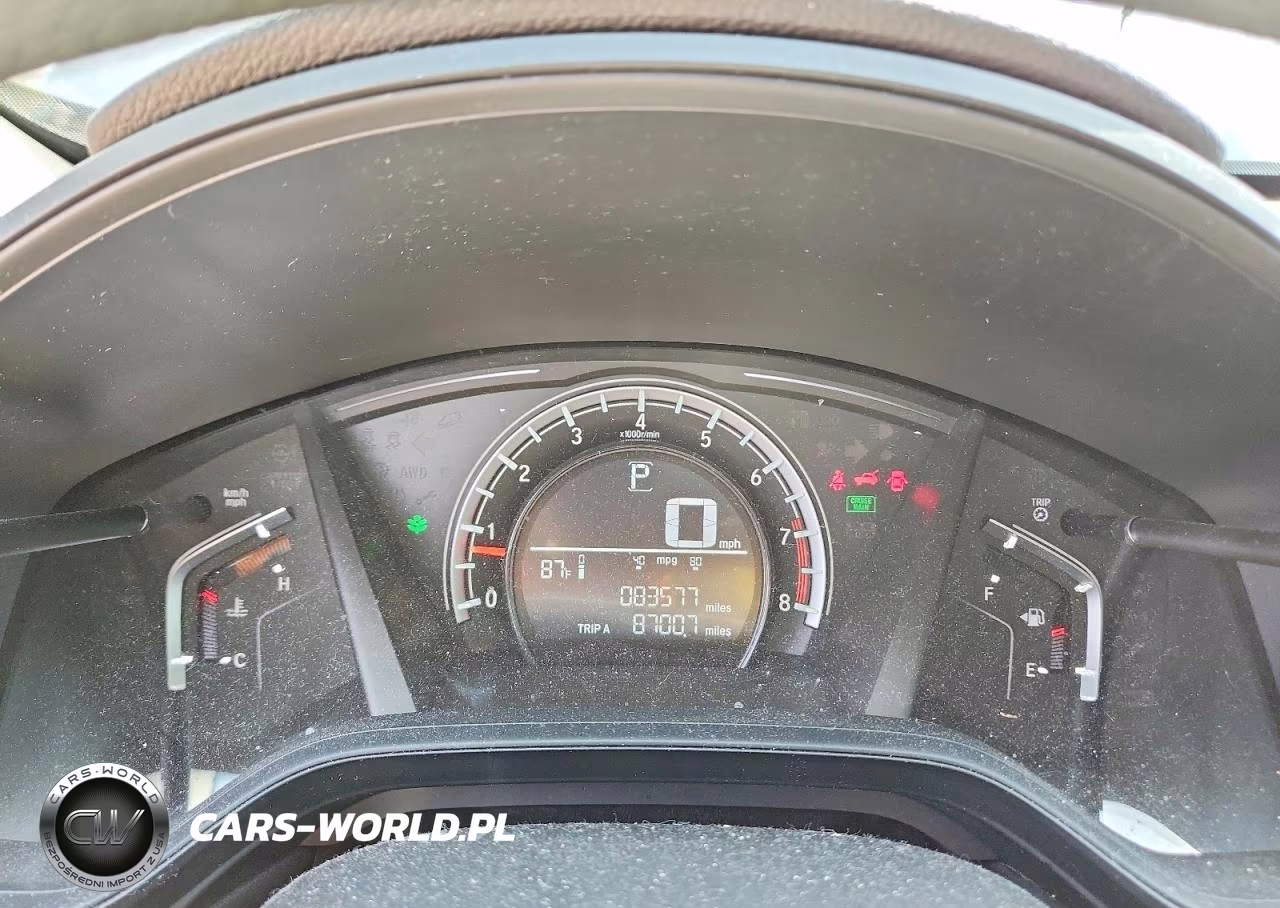 2019 Honda Cr-V Lx VIN:5J6RW6H37KL002413 - 9