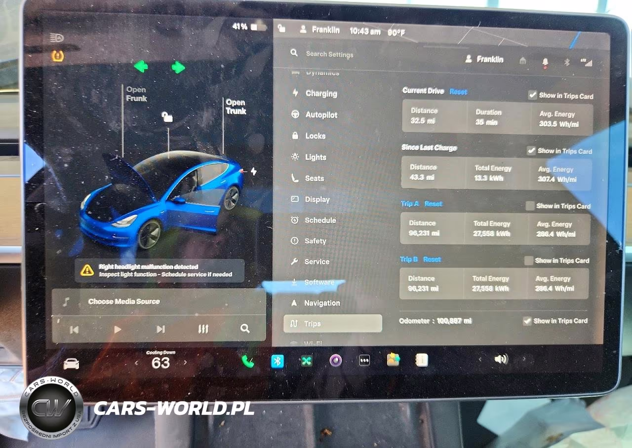 2021 Tesla Model 3 VIN:5YJ3E1EA9MF075325 - 9