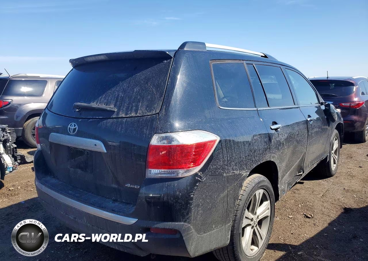 2011 Toyota Highlander Limited VIN:5TDDK3EH4BS091527 - 3