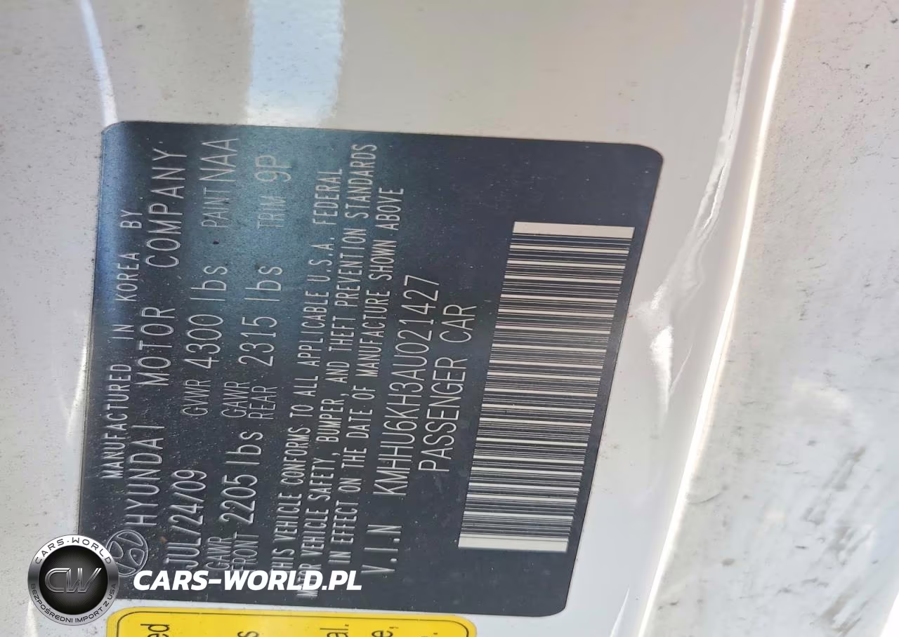 2010 Hyundai Genesis Coupe 3.8L Track VIN:KMHHU6KH3AU021427 - 12