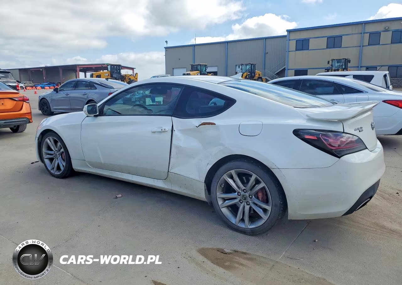 2010 Hyundai Genesis Coupe 3.8L Track VIN:KMHHU6KH3AU021427 - 2