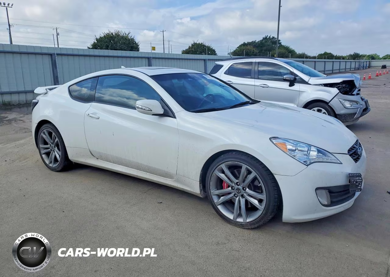 2010 Hyundai Genesis Coupe 3.8L Track VIN:KMHHU6KH3AU021427 - 4