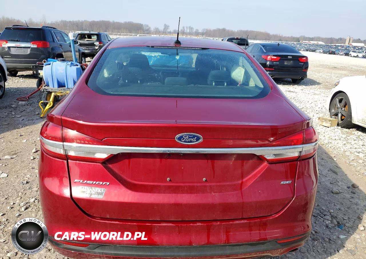 2017 Ford Fusion Se VIN:3FA6P0H79HR378889 - 6