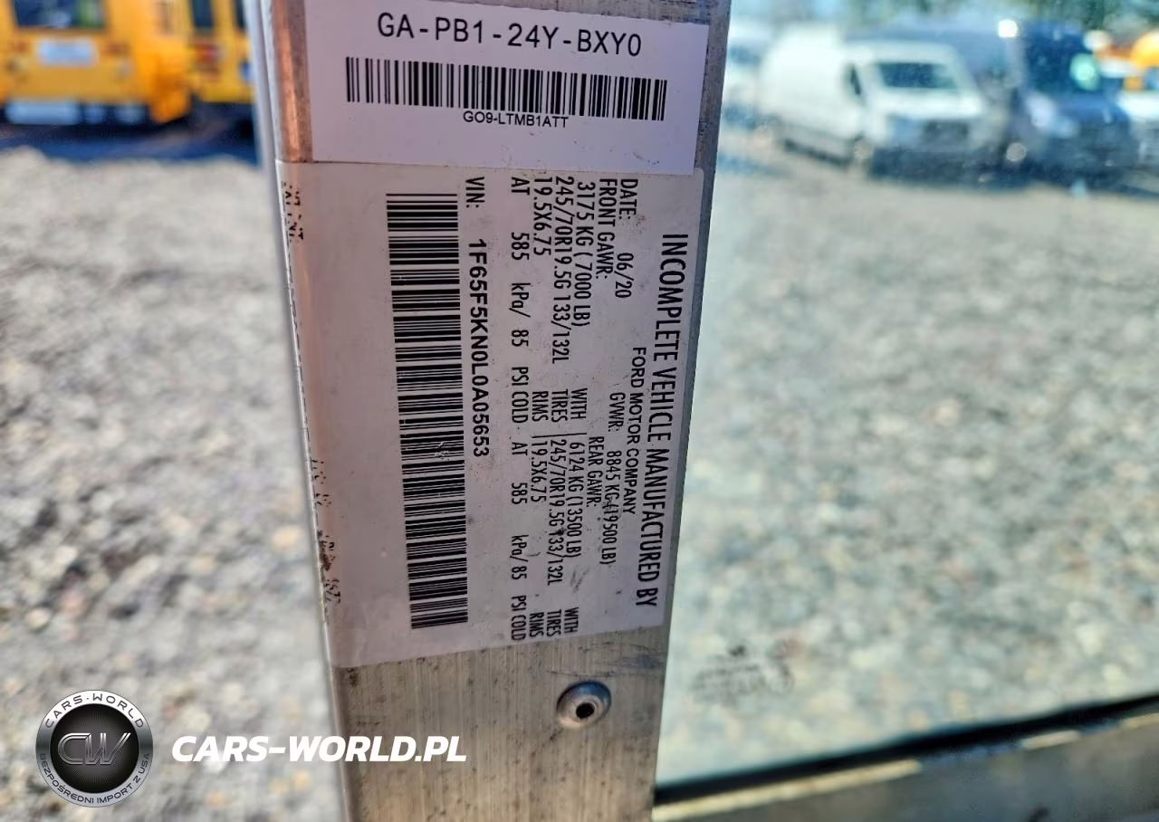 2020 Ford F59 VIN:1F65F5KN0L0A05653 - 13