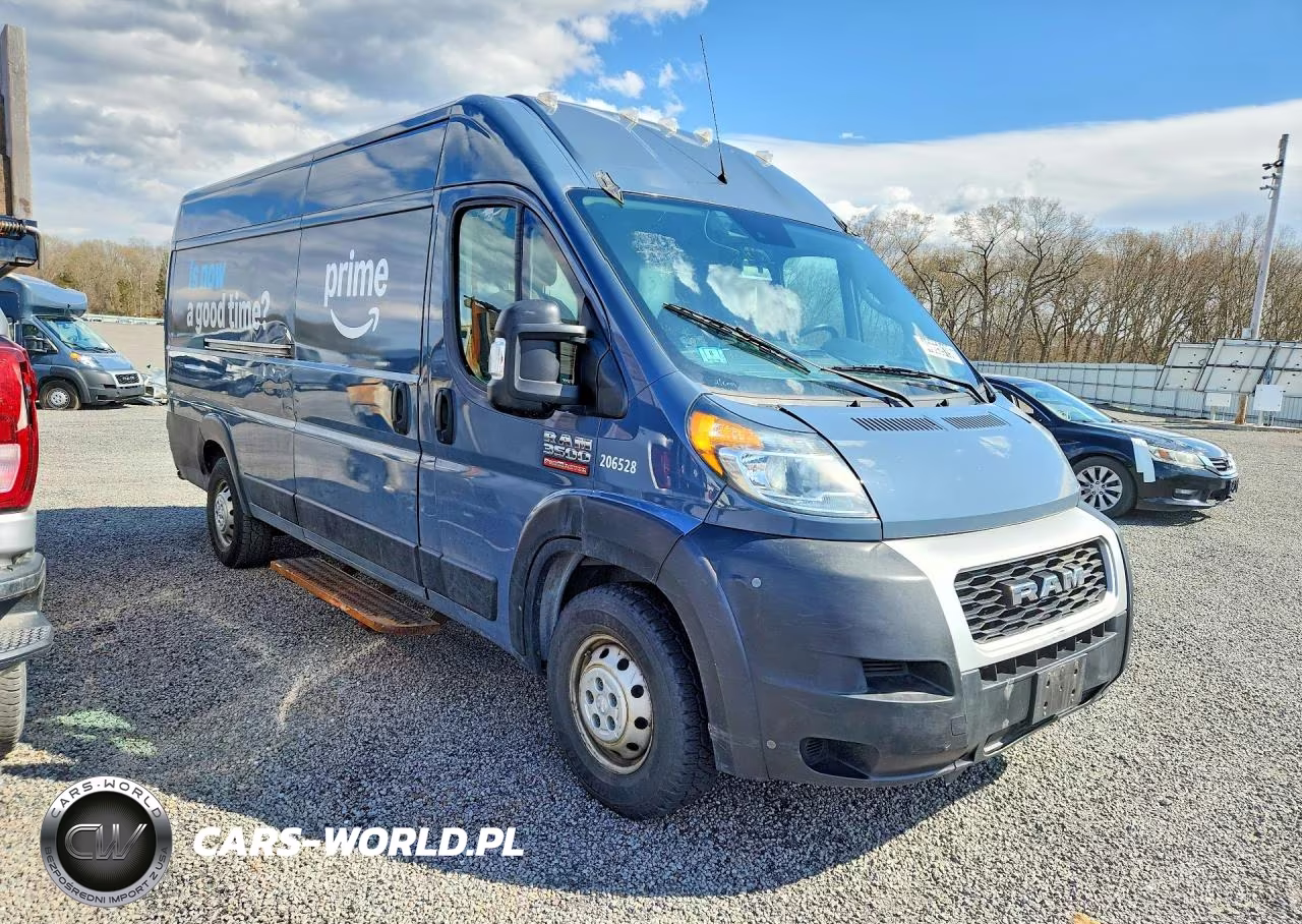 2021 Ram Promaster 3500 Delivery Van VIN:3C6MRVJG0ME544633 - 4