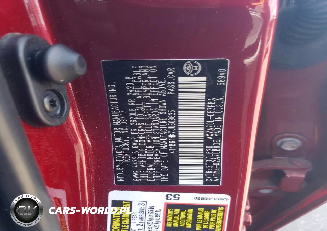2018 Toyota Camry Xse VIN:4T1B61HK7JU509625 - 13