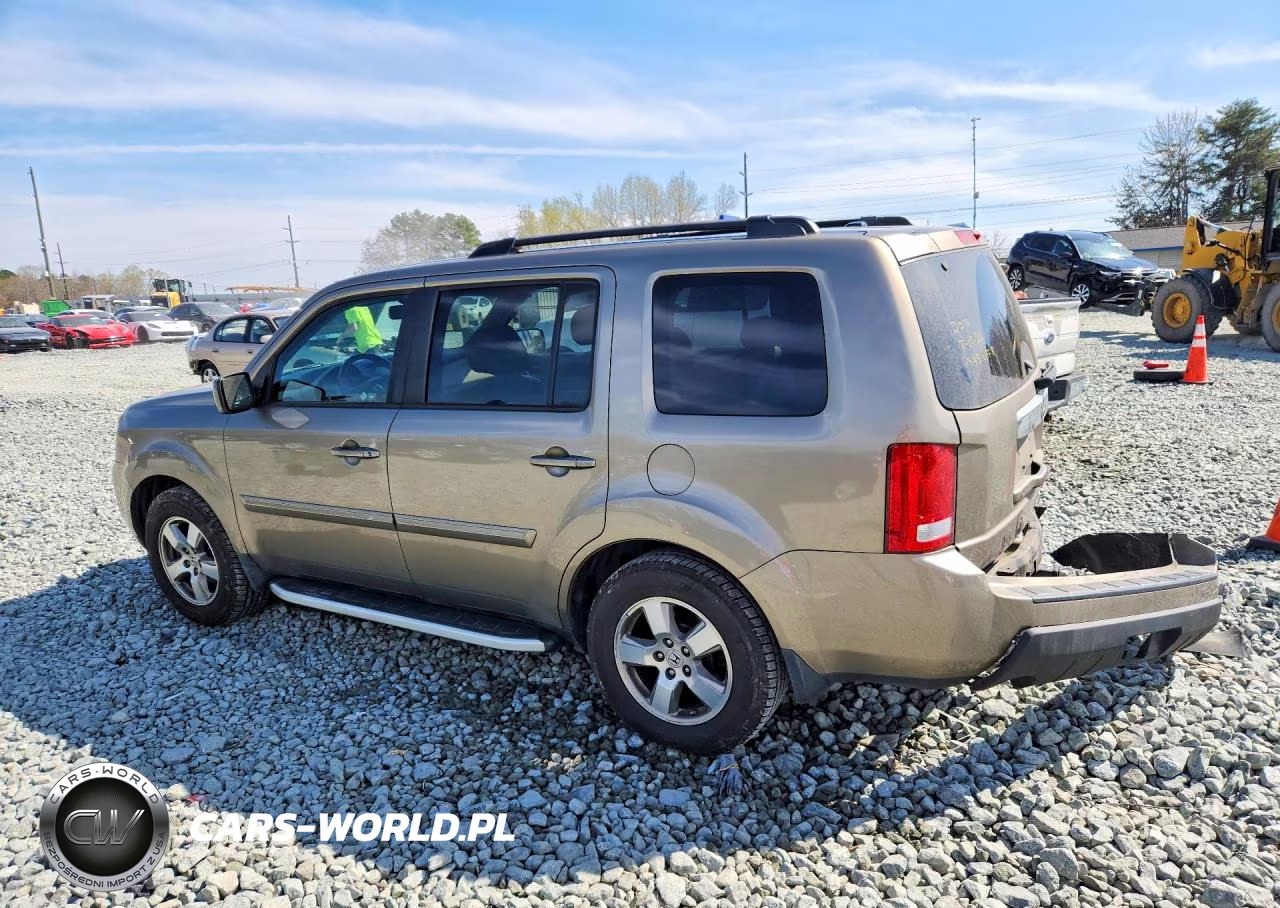 2011 Honda Pilot Exl VIN:5FNYF3H51BB022032 - 2