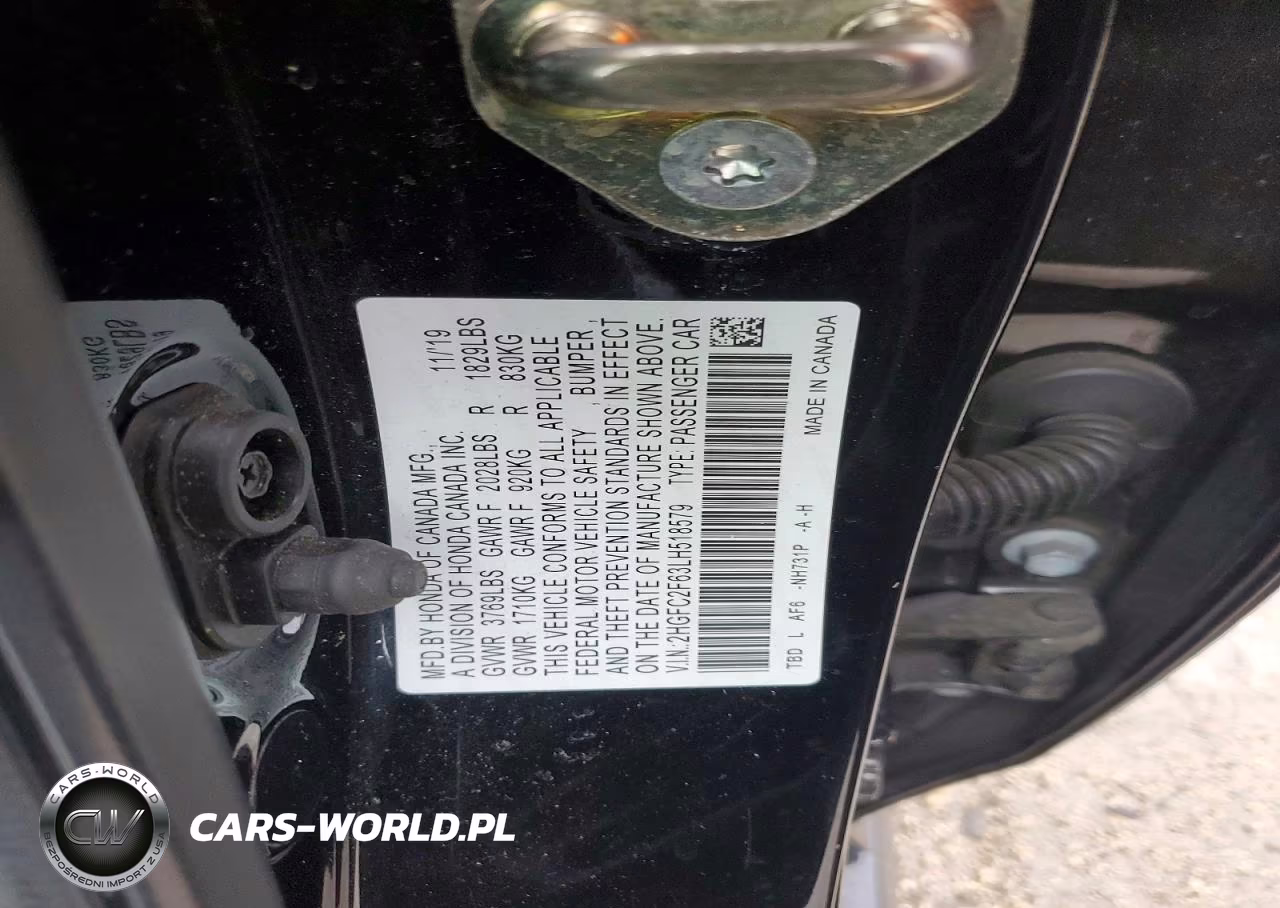 2020 Honda Civic Lx VIN:2HGFC2F63LH518579 - 12