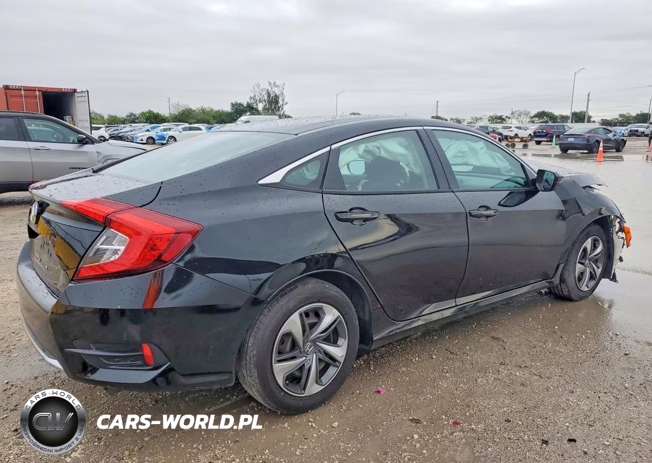 2020 Honda Civic Lx VIN:2HGFC2F63LH518579 - 3