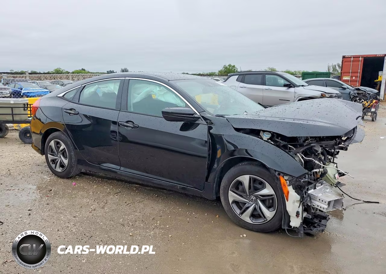 2020 Honda Civic Lx VIN:2HGFC2F63LH518579 - 4