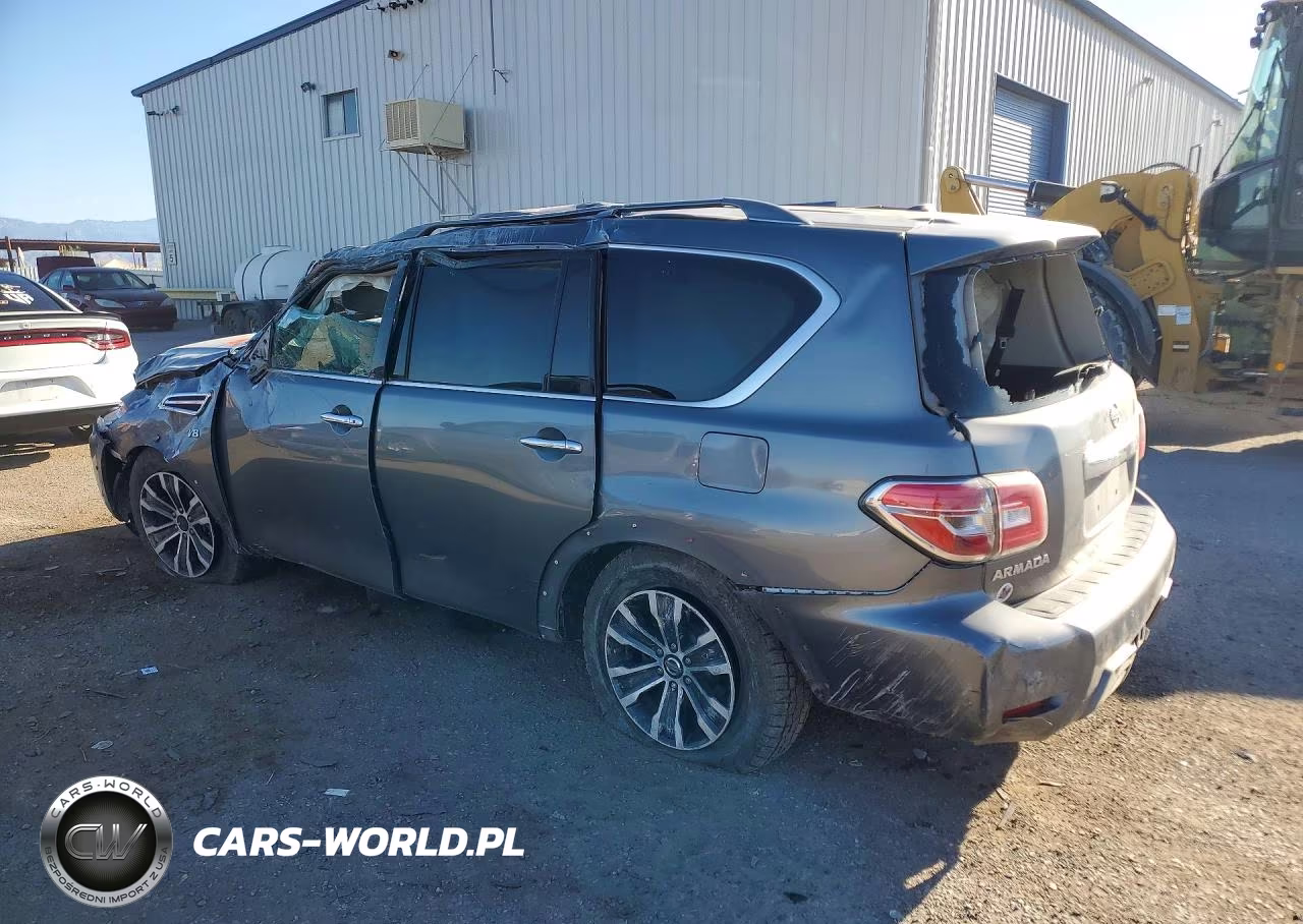 2020 Nissan Armada Sl VIN:JN8AY2NC8LX516439 - 2