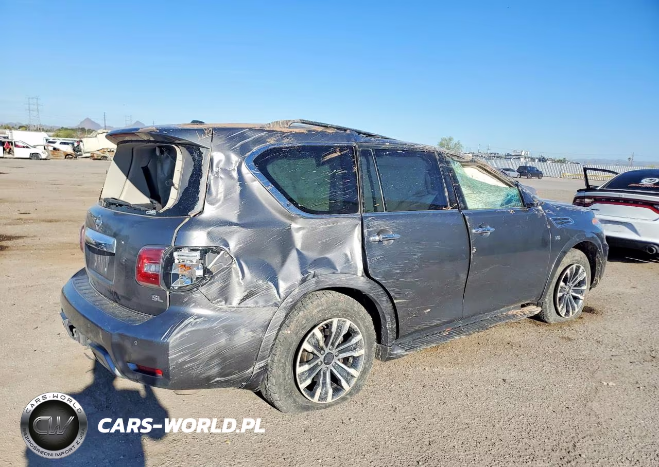 2020 Nissan Armada Sl VIN:JN8AY2NC8LX516439 - 3