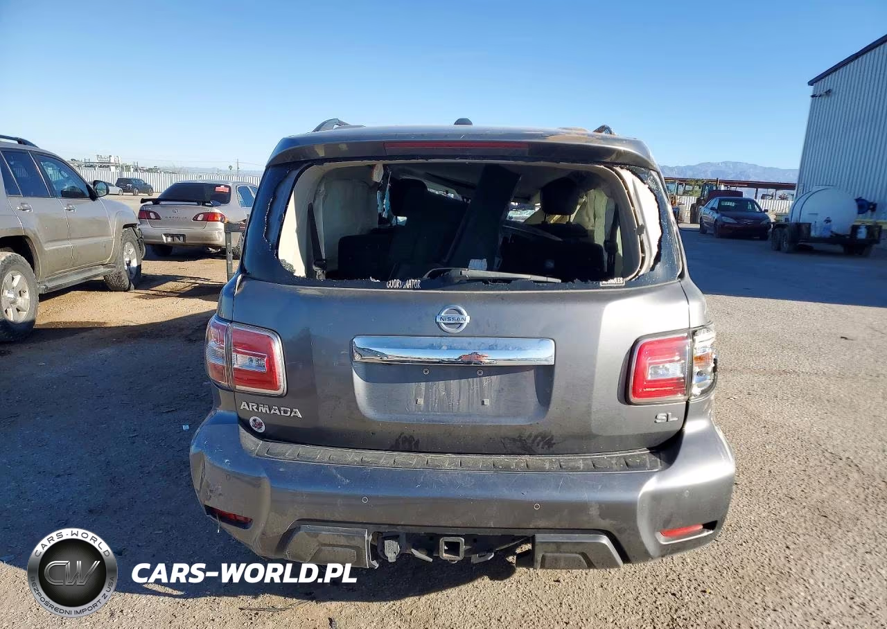 2020 Nissan Armada Sl VIN:JN8AY2NC8LX516439 - 6